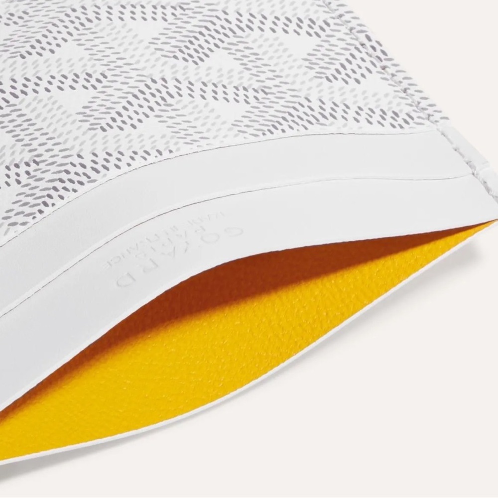 NWT Goyard Saint-Sulpice Card Wallet - White - Picture 4 of 4